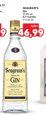 Gin 0,7 l promocja w Kaufland