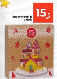 Piankowy domek do złożenia promocja w Dealz