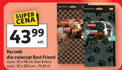 Ręcznik dla zwierząt Best Friend promocja w Auchan