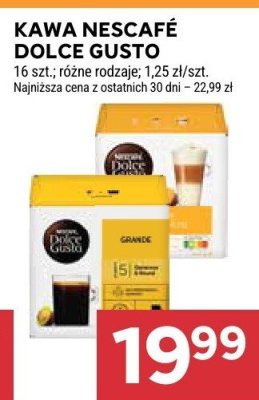 Kawa Nescafé Dolce Gusto promocja w Stokrotka