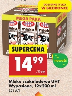 Mleko czekoladowe Mlekovita promocja