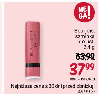 Pomadka matowa 03 Bourjois rouge edition velvet promocja