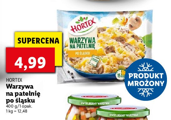 Warzywa na patelnie po śląsku Hortex promocja