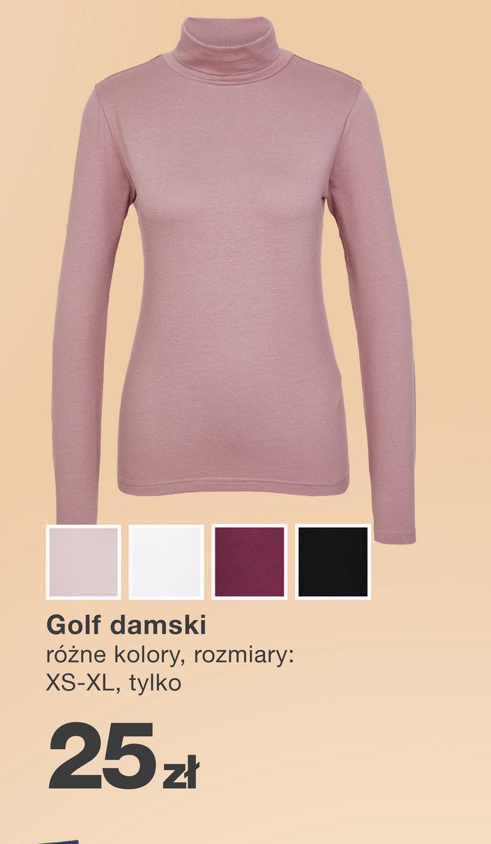 Golf damski rozm: xs-xl promocja