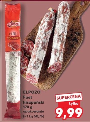 Fuet hiszpański promocja w Kaufland