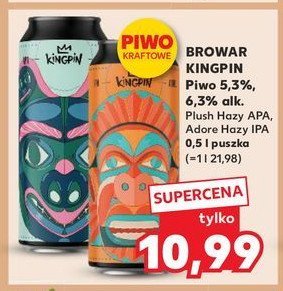 Piwo Kingpin adore hazy ipa promocja