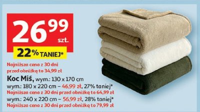 Koc Miś promocja w Auchan