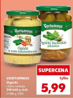 Ogórki różne rodzaje promocja w Kaufland