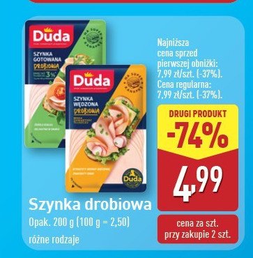 Szynka gotowana Silesia duda promocja w Carrefour