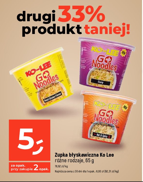Zupka curry Ko-lee go promocja