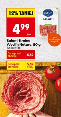 Salami promocja w Biedronka