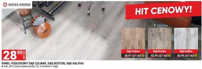 Panel podłogowy Dąb Halifax promocja w Merkury Market
