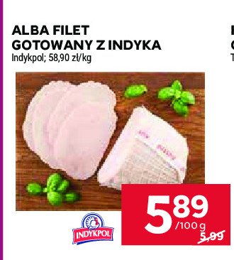 Alba filet gotowany z indyka Indykpol promocja