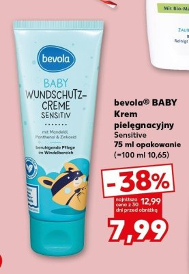 Krem pielęgnacyjny Sensitive bevola BABY promocja w Kaufland