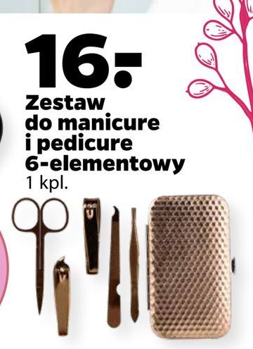 Zestaw do manicure i pedicure promocja
