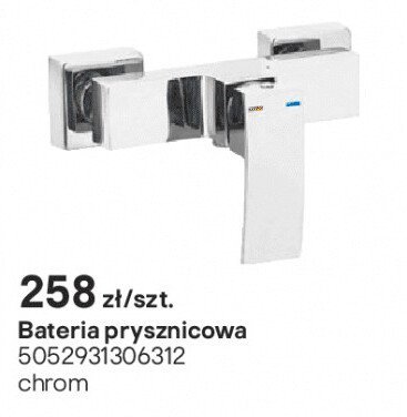 Bateria prysznicowa Cooke&Lewis Salaman chrom promocja w Castorama