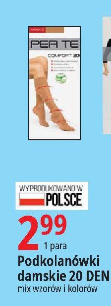 Podkolan贸wki damskie comfort 20 den Per te promocja