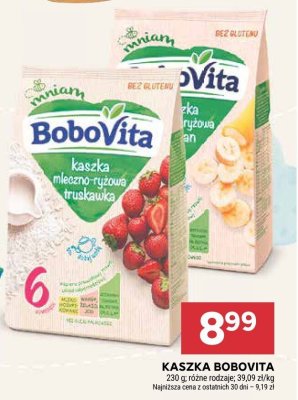 Kaszka BoboVita różne rodzaje 230 g promocja w Stokrotka
