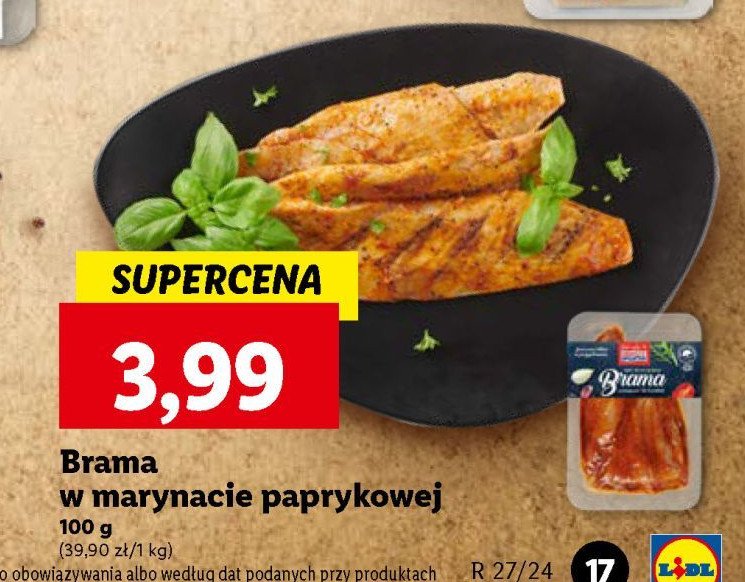 Brama w marynacie paprykowej Abramczyk promocja