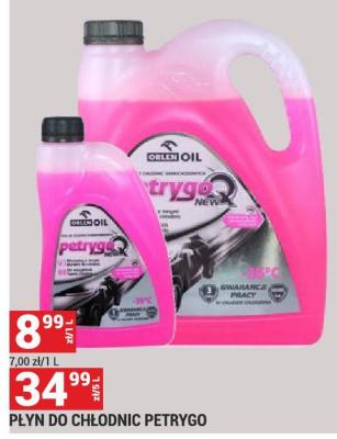 Płyn do chłodnicy Petrygo promocja w Merkury Market
