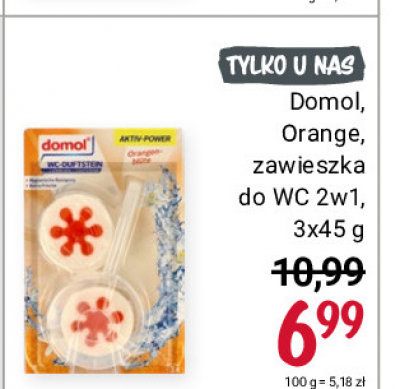 Zawieszka 2w1 orange Domol promocja