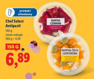 Antipasti różne rodzaje promocja w Lidl