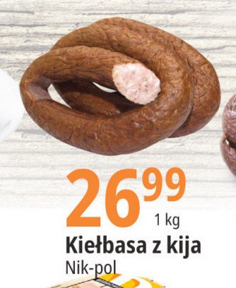 Kie艂basa z kija Nik-pol promocja