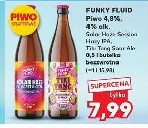 Piwo solar haze FUNKY FLUID promocja w Kaufland