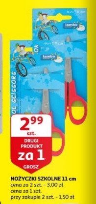 Nożyczki szkolne 11 cm promocja