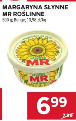 Margaryna słynne MR Roślinne Bunge promocja w Stokrotka