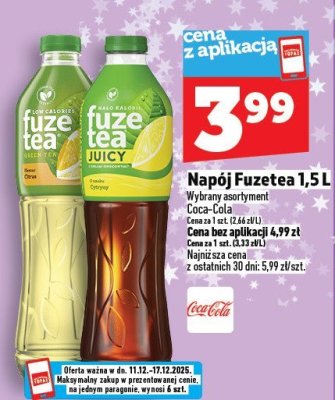 Herbata Fuzetea 1,5L promocja w TOPAZ
