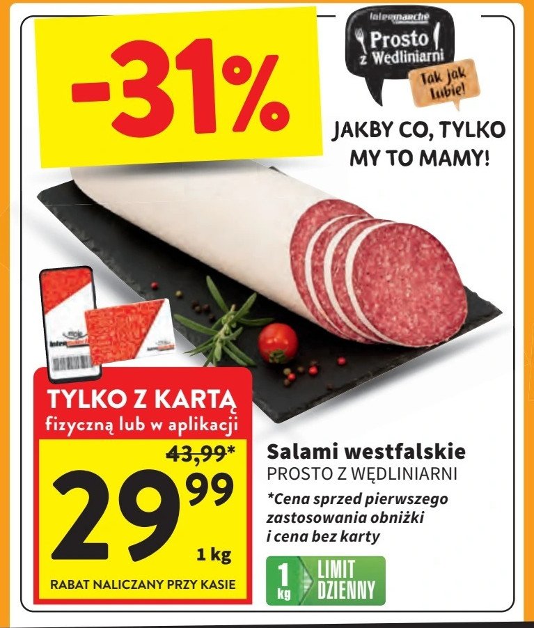 Salami westfalskie Prosto z wędliniarni promocja