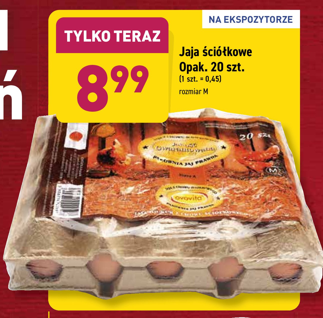 Jaja 艣ci贸艂kowe kl. m Ovovita promocja