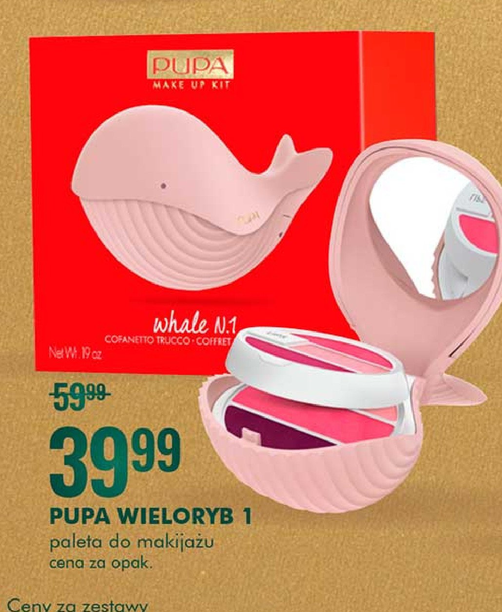 Paleta do makija偶u 01 Pupa whale promocja