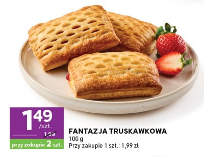 Fantazja truskawkowa promocja w Stokrotka