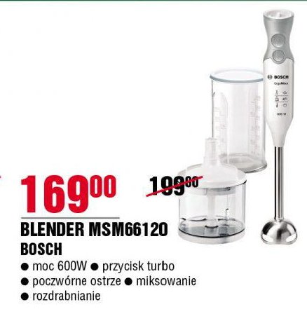 Blender msm 66120 Bosch promocja