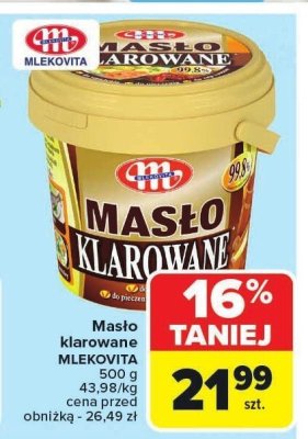 Mas艂o promocja w Carrefour