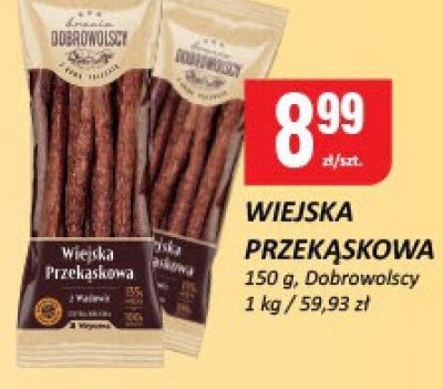 Wiejska przekąskowa Dobrowolscy promocja w Chorten