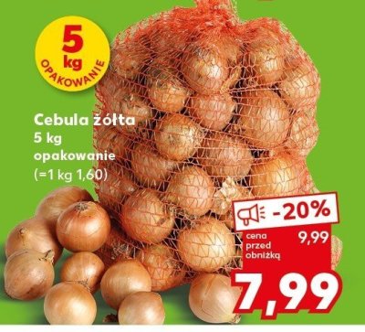 Cebula promocja w Kaufland