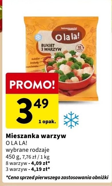 Bukier 3 warzyw O la la! promocja