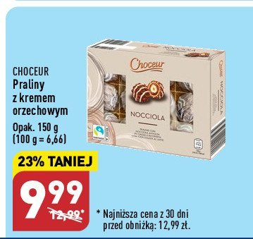 Praliny orzechowe Choceur promocja