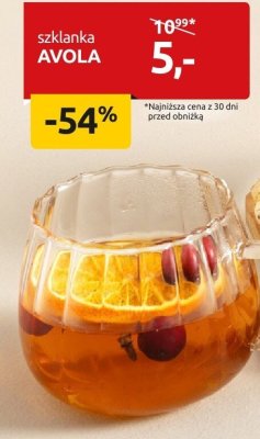 Szklanka AVOLA promocja w Black Red White