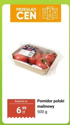 Pomidor polski malinowy 500 g promocja w Biedronka