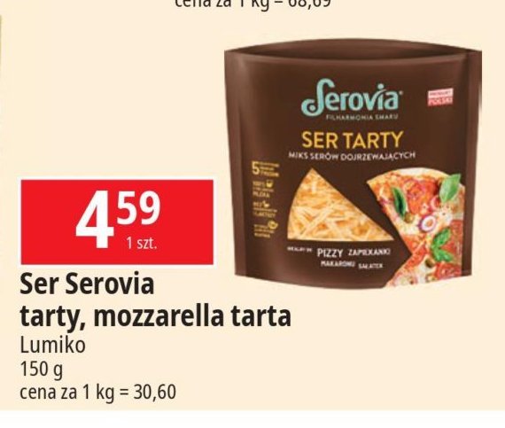 Mozzarella tarta Serovia promocja