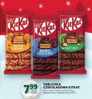 Tabliczka czekoladowa KitKat różne rodzaje promocja w Stokrotka