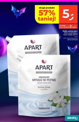 Mydło w płynie Apart Creamy Care różne rodzaje 900 ml promocja w Dealz
