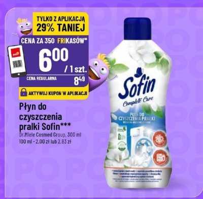 Płyn do czyszczenia pralki Sofin promocja w POLOmarket
