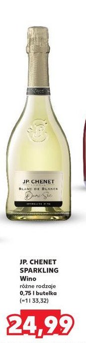 Wino J.P. CHENET BLANC promocja w Kaufland