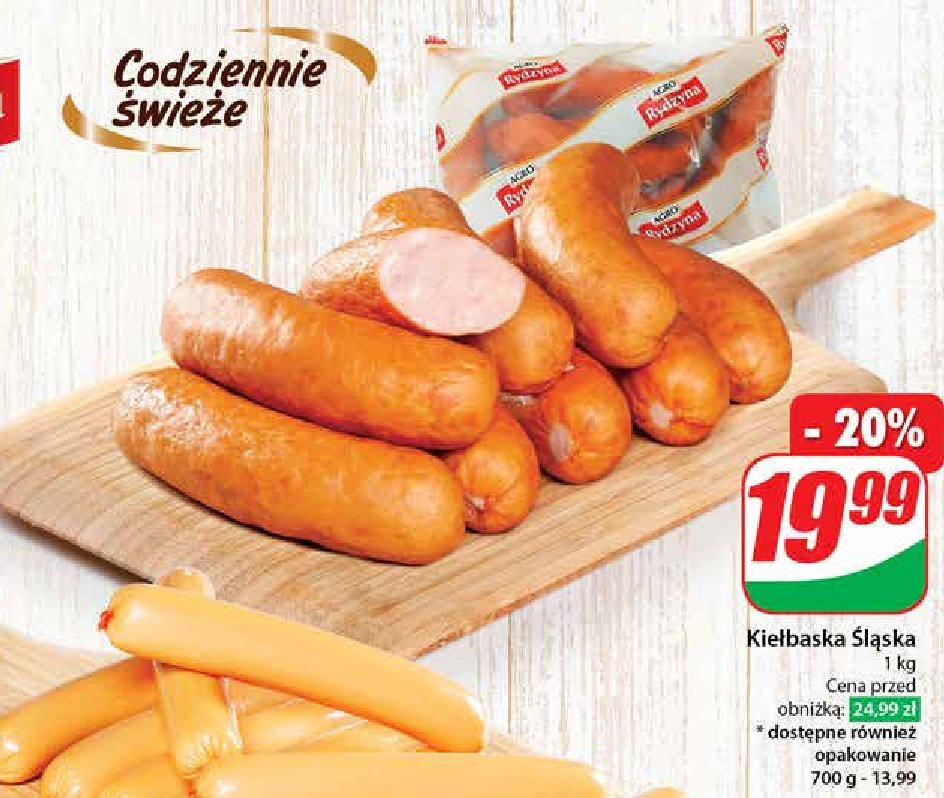 Kiełbasa śląska Agro rydzyna promocja