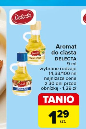 Aromat migdałowy Delecta promocja